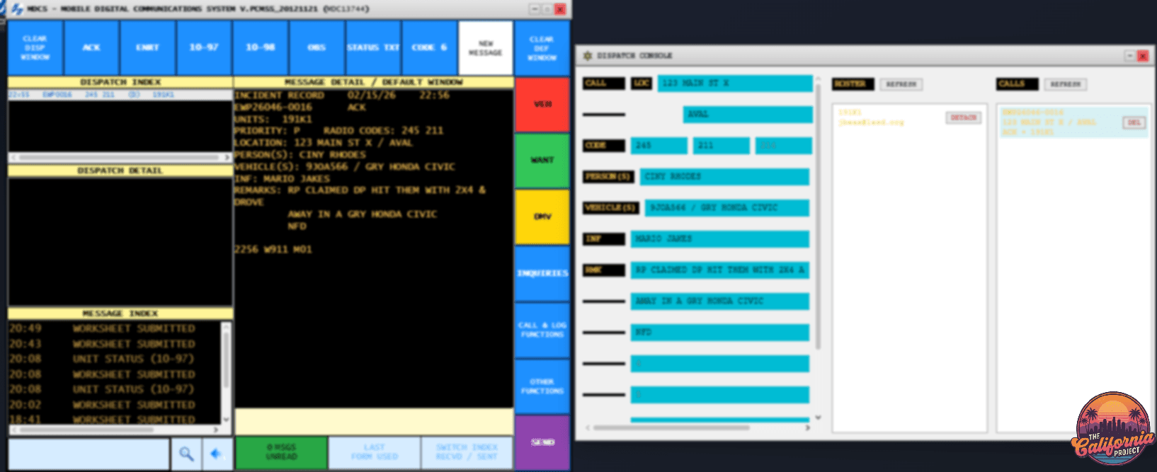 Mobile Data Computer